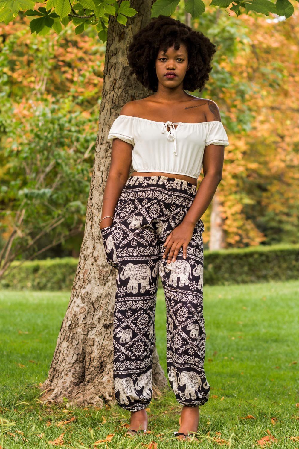 Pantalón Buena Suerte Negro
