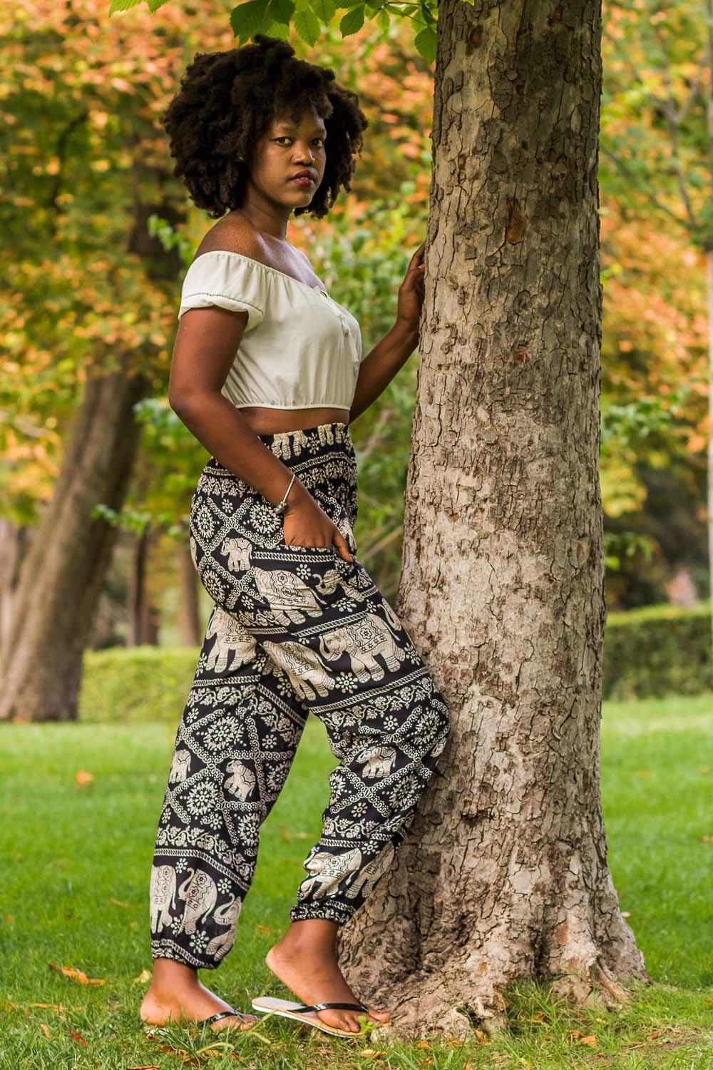 Pantalón Buena Suerte Negro_