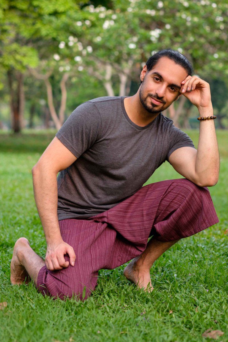 Pantalón Pescador 3/4 Rojo para Hombre_