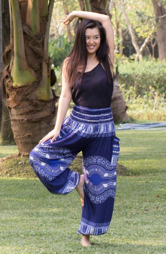 Pantalón Confort Azul_