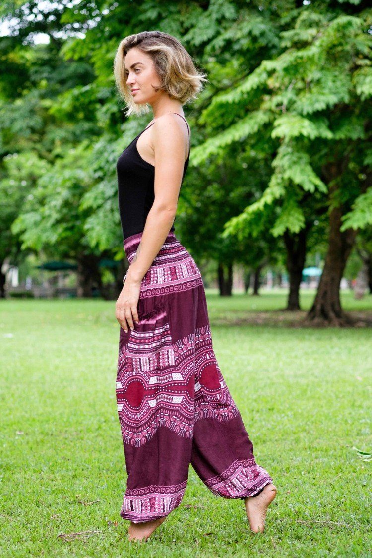 Pantalón Confort Morado_