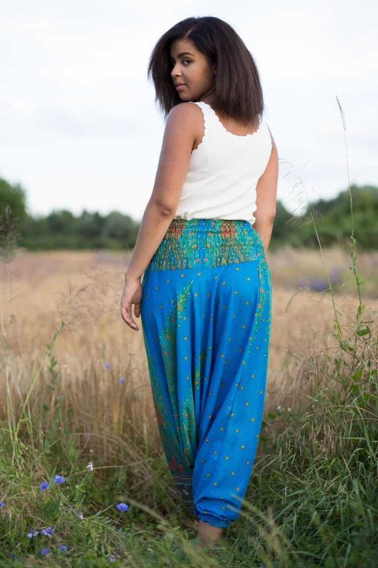 Pantalón Pavo Real Azul_