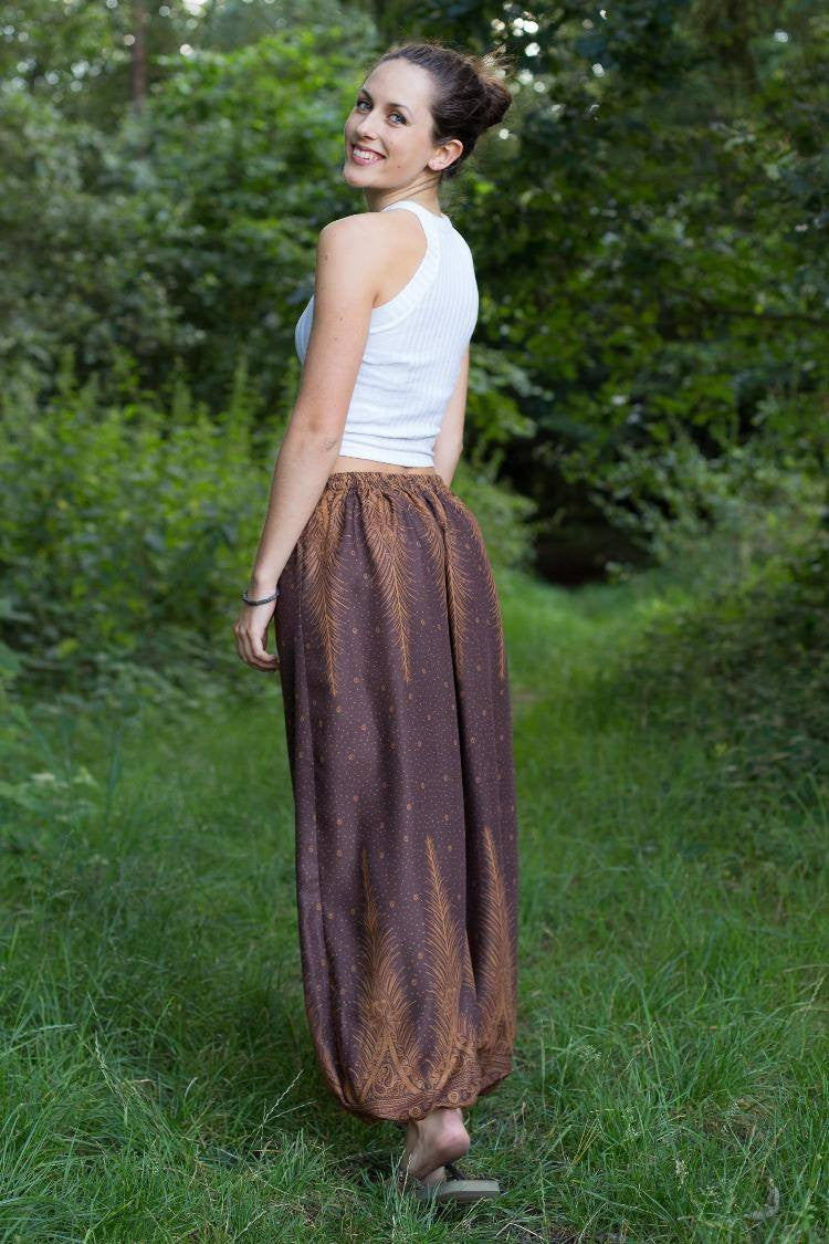 Pantalón Pluma Marrón