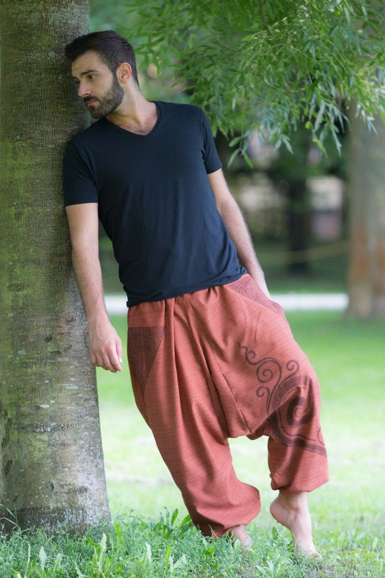 Pantalón Tribal Naranja