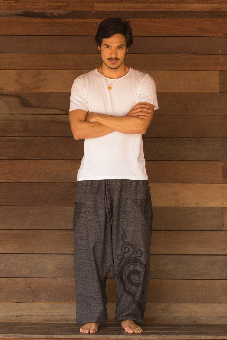 Pantalón Tribal Negro_