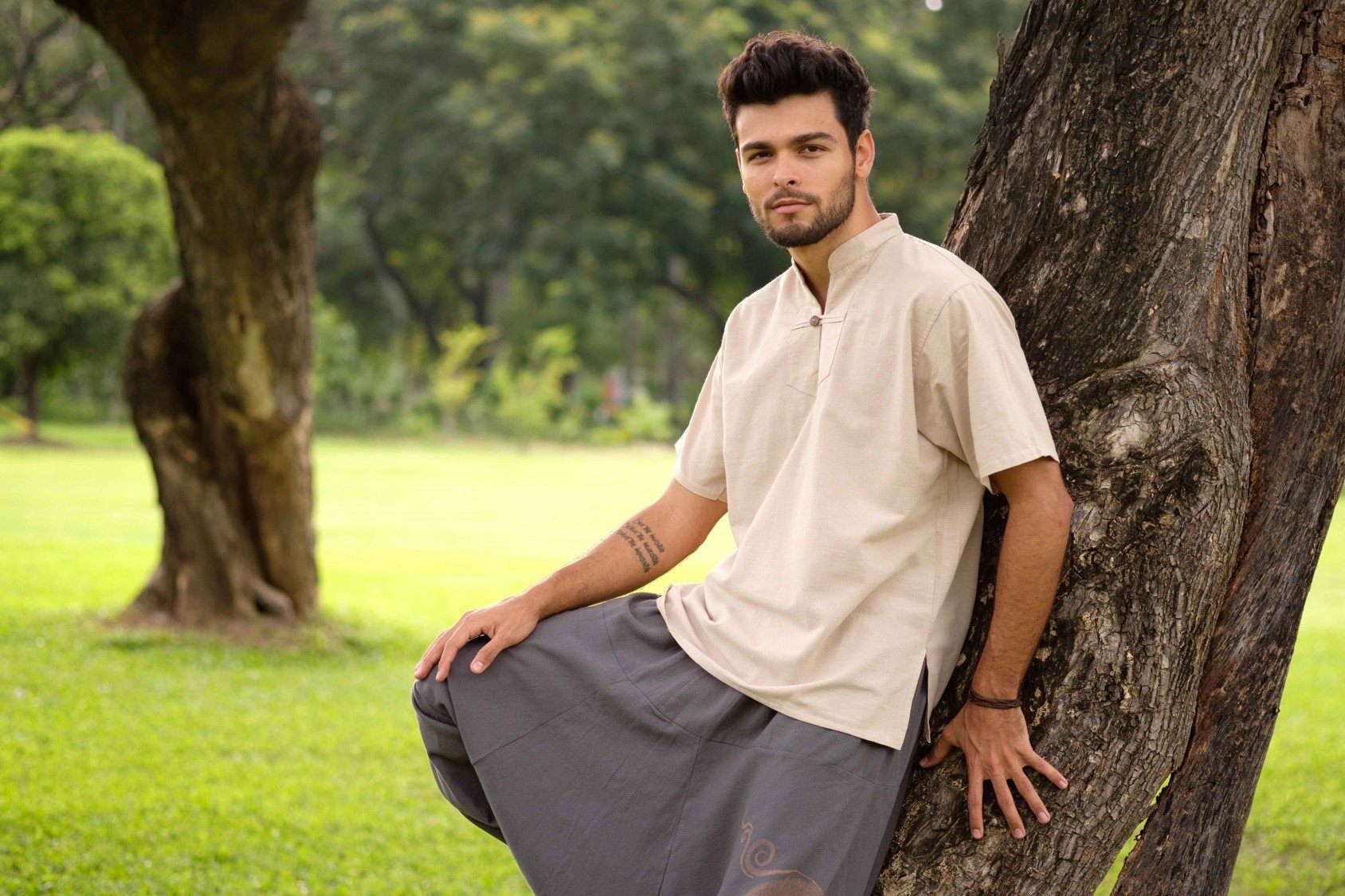 Camiseta Serena Beige_
