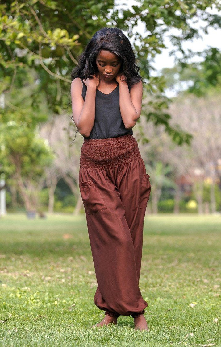 Pantalón Pureza Marrón_